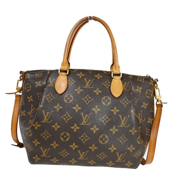 Auth LOUIS VUITTON Turenne PM 2Way Hand Bag Monogram Leather Brown - Picture 14 of 16